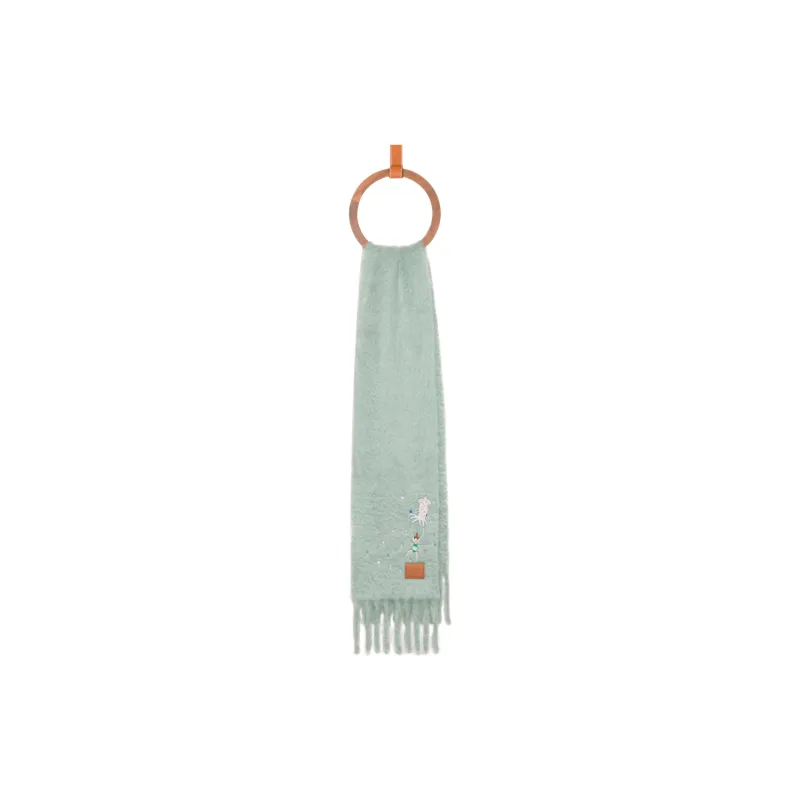 LOEWE X Suna Fujita Squid Mohair Scarf-1