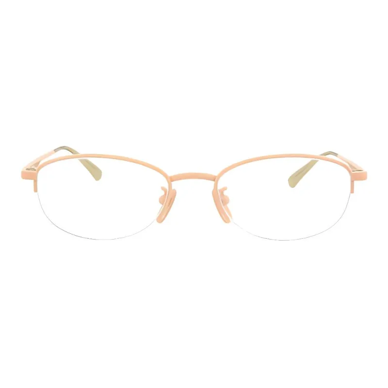 GUCCI Oval Eyeglass Frames Women's Pink-1