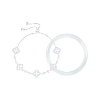 PRETTY DIARY Zircon Bracelets Women's