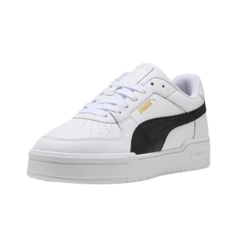 PUMA Anti Slip Wear Resistant Low Top Skateboard Shoes Unisex White-0