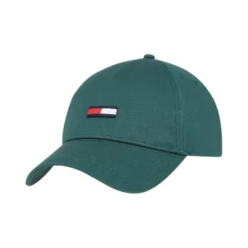 Tommy Hilfiger 100% Cotton Baseball Caps Unisex Dark Green