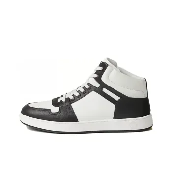 HERMES Inject High Top Skateboard Shoes Men's White