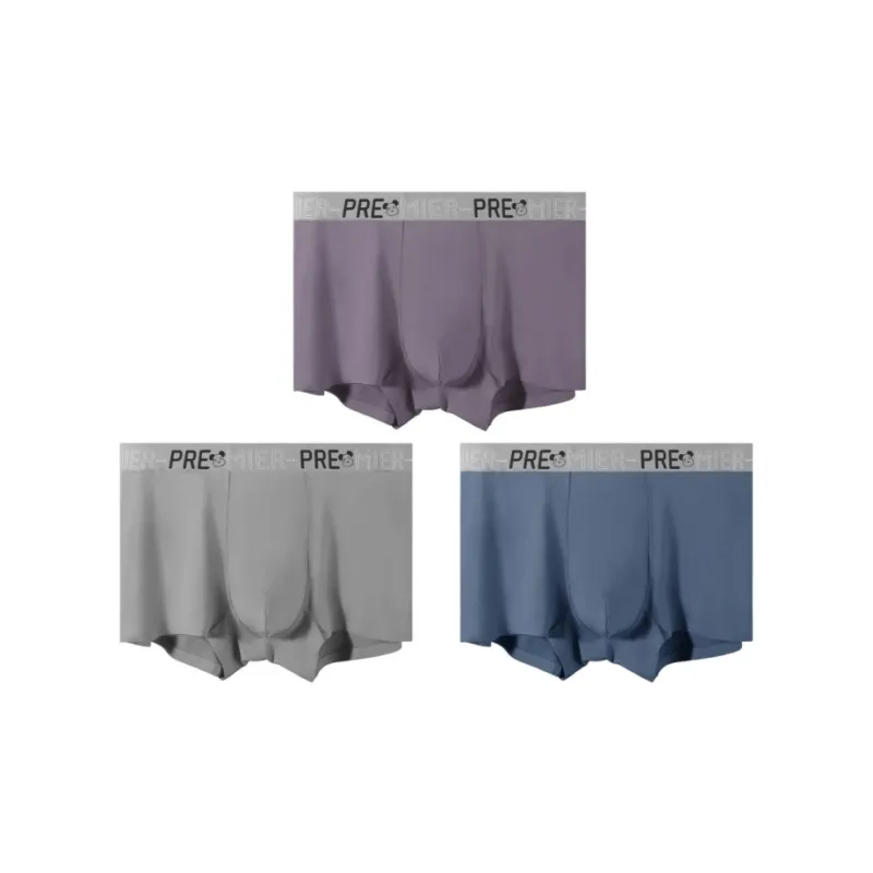 Qiao Ni Tong Underpants Men's 3 Pack-8