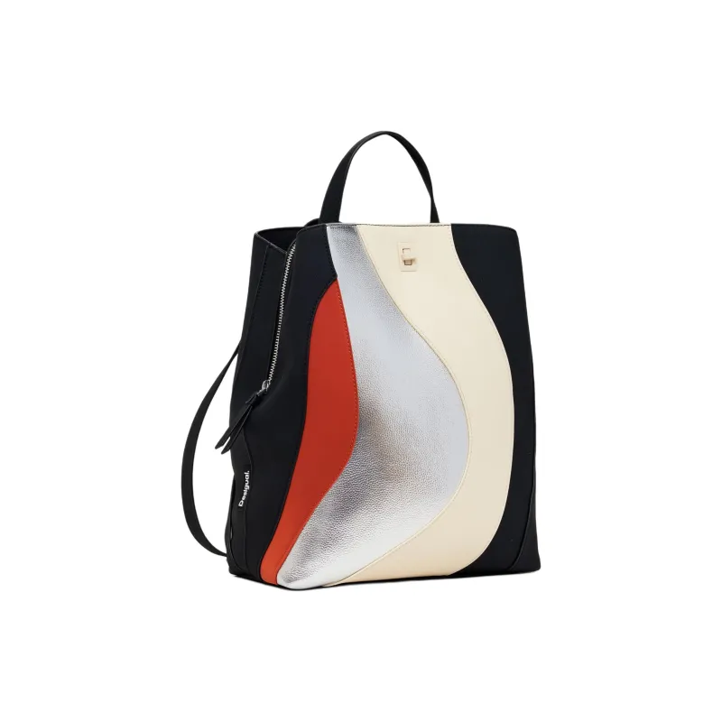 Desigual Polyurethane Backpack Trumpets Women's Multicolor-1