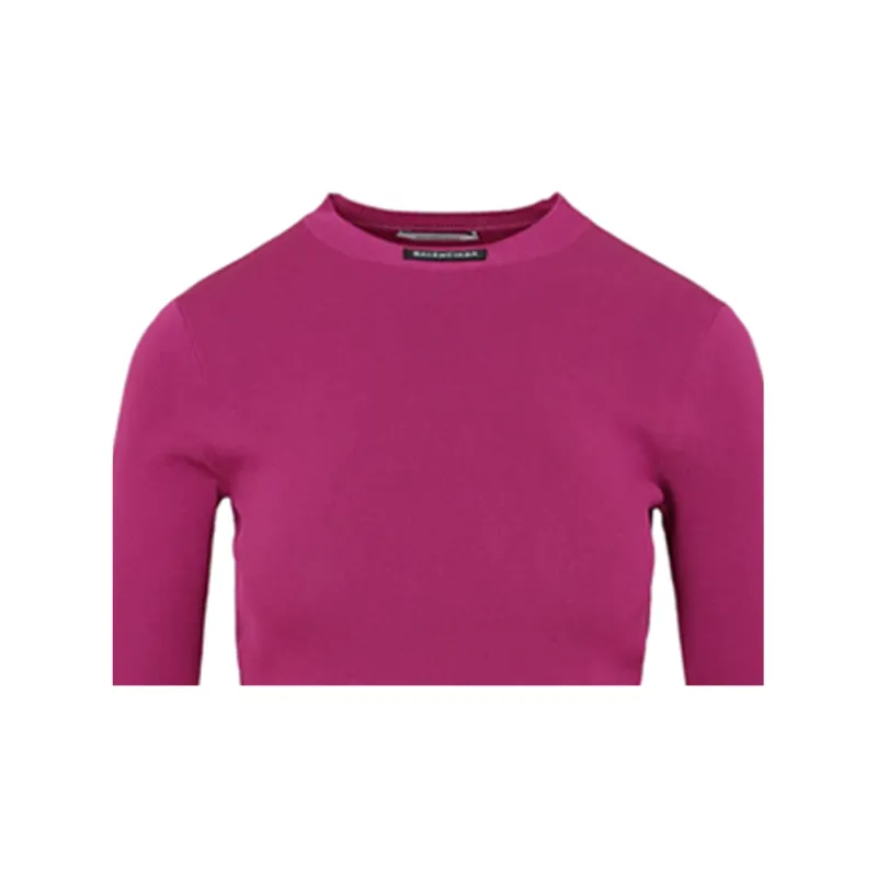 Balenciaga SS22 Sweater Women's Pink Purple-2