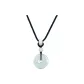 Fortune Peaceful Buckle Pendant, Black Cord