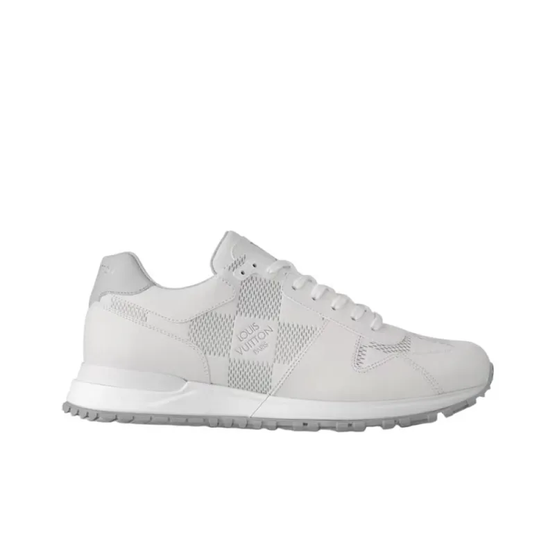 LOUIS VUITTON Run Away Low Top Casual Shoes Men's White-1