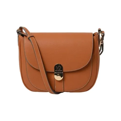 MAC DOUGLAS Synthetic Material Shoulder Bag Crossbody Bag Small Size Women's Brown