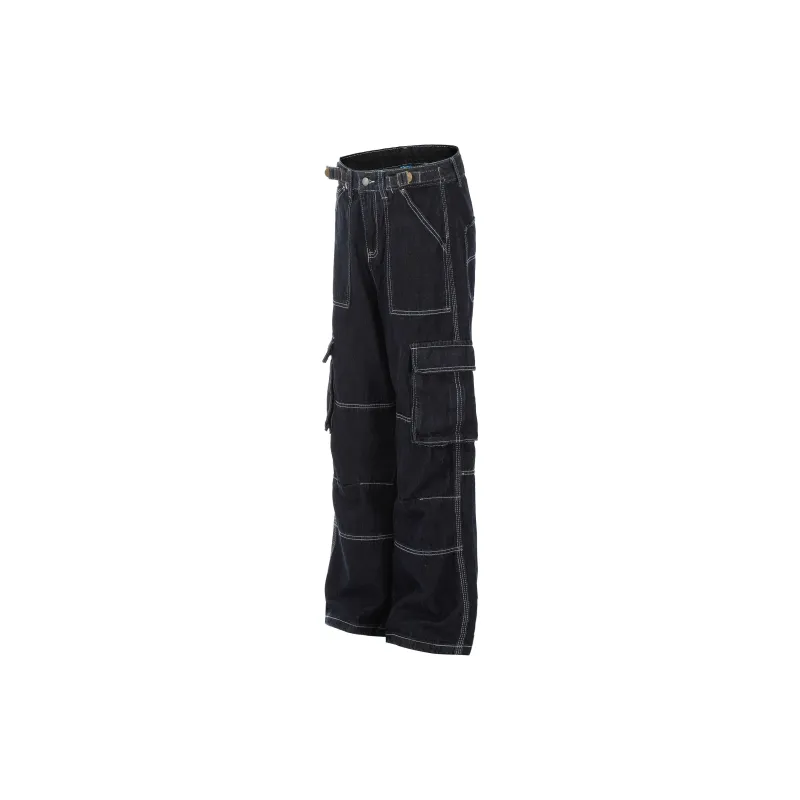 GBXM Jeans Unisex Dark Blue-1