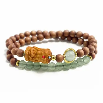 Ryukyu Barbie Sandalwood Bracelets Unisex