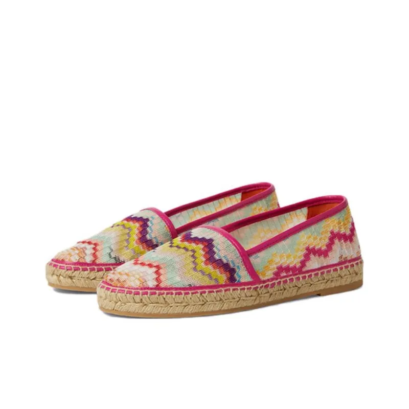 MISSONI Zigzag woven Flat Espadrilles-2