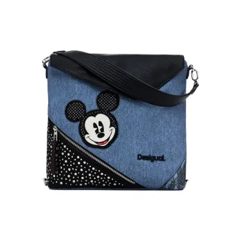 Desigual Polyurethane Backpack Large Size Women's Blue