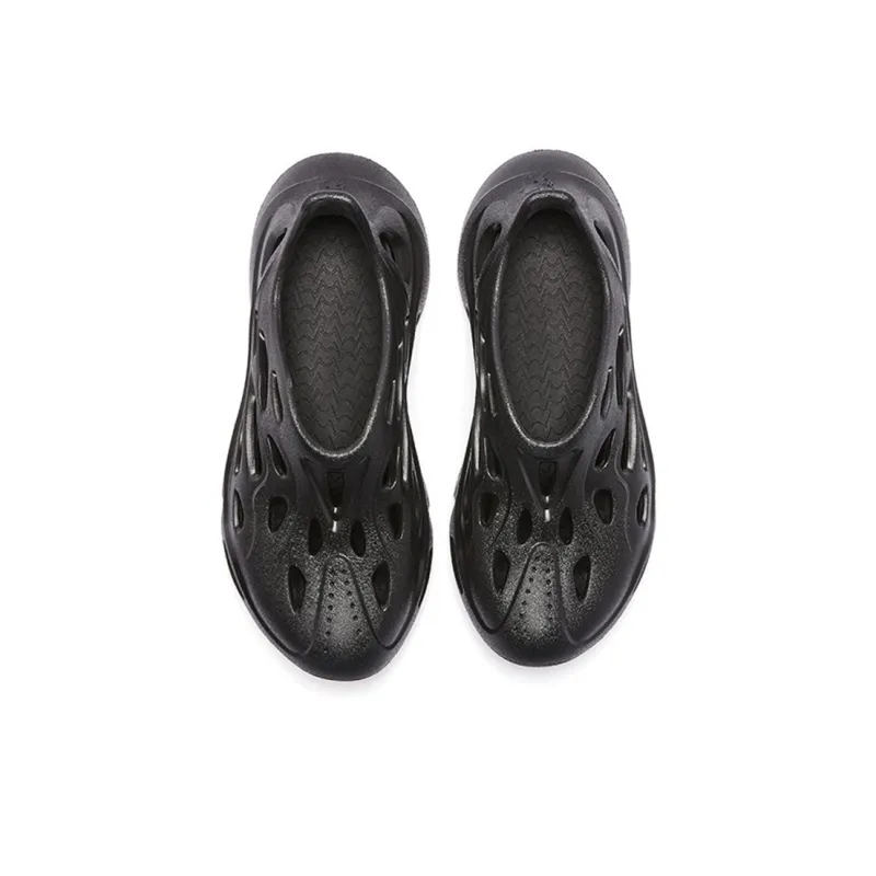 QIAODAN Cave Shoes 2.0 Slip Resistant Waterproof Quick Dry Coverage Abrasion Resistant River Trekking Shoes Men's Black-4