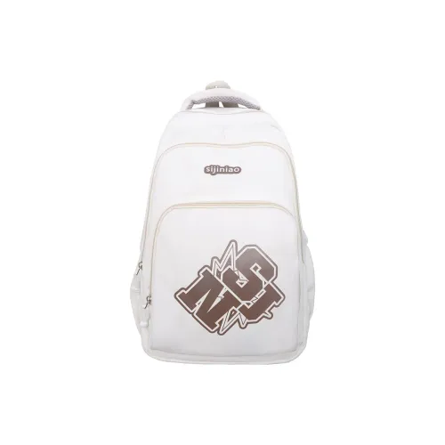 GOBLIN SHARKS 1759 Nylon Backpack Regular Unisex White Black Blue Pink Red