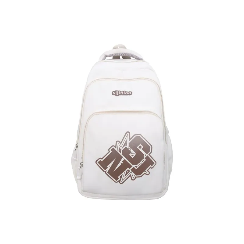 GOBLIN SHARKS 1759 Nylon Backpack Regular Unisex White Black Blue Pink Red-0