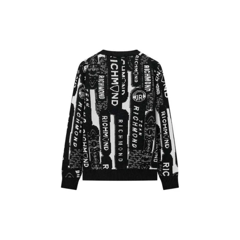 JOHN RICHMOND FW24 Sweater Men's Black-1