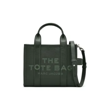 MARC JACOBS Grained Leather Shoulder Bag Crossbody Bag Handbag Women's Dark Green