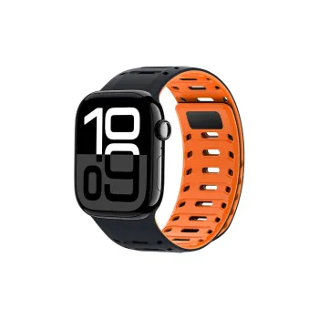 CHRROTA Compatible Apple Watch Band T Square Buckle Magnetic Silicone Strap Iwatch10/ultra2 Watch Band Watch Bands