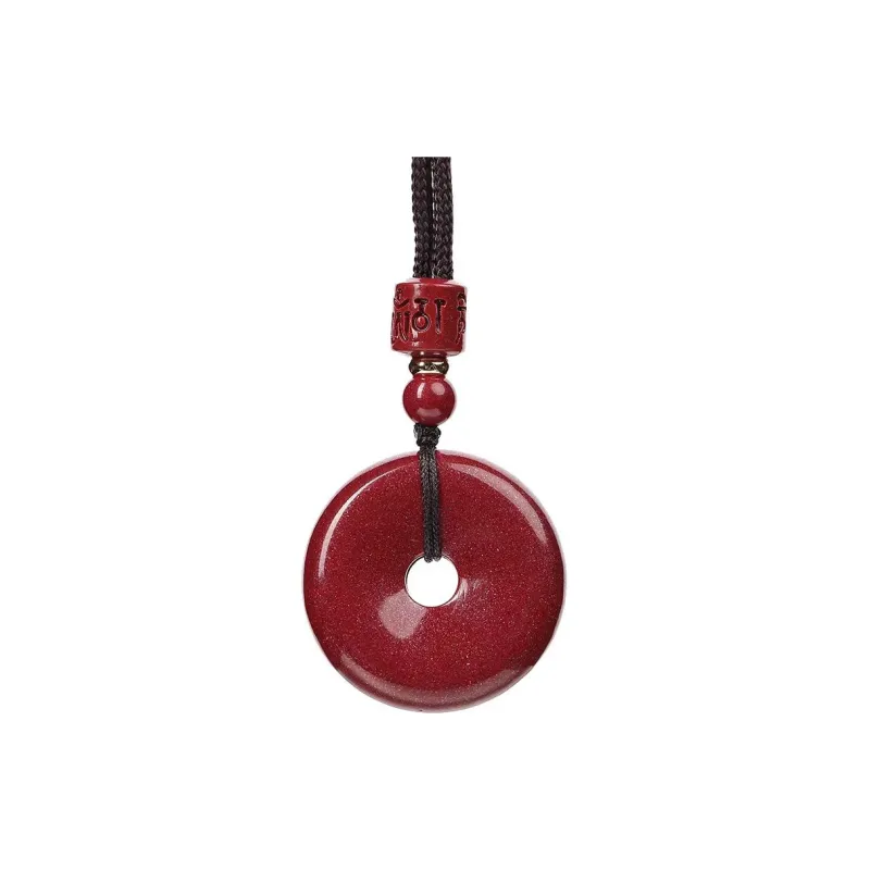 Zhen Yu Zhen Pin Cinnabar Necklaces Unisex-0