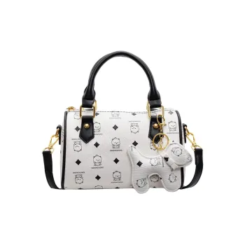 LUVISTRUE PU Shoulder Bag Crossbody Bag Medium Size Women's White Pink/Black/Beige Brown