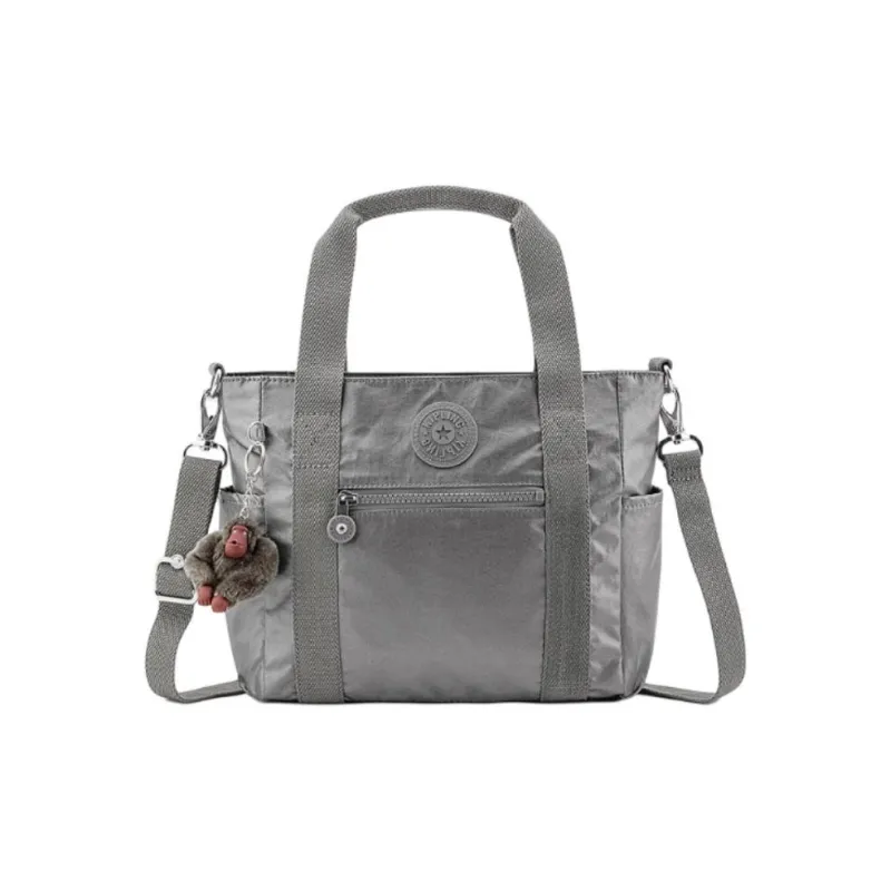 Kipling Polyamide Tote Bag, Shopping Bag, Shoulder Bag, Crossbody Bag, Handbag Small Size Women's Multicolor-2