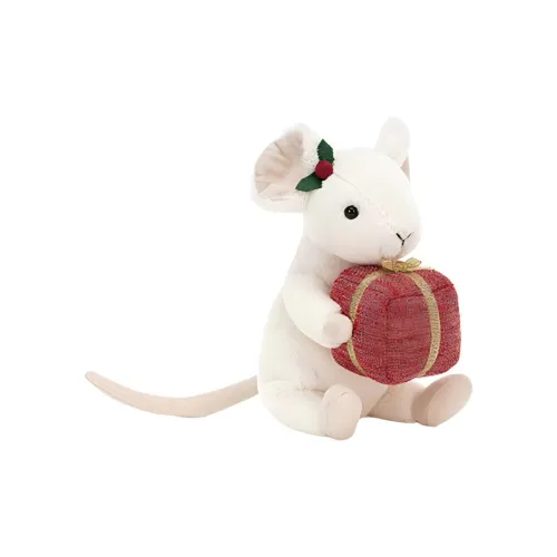 JELLYCAT Happy Mouse Compatible For Above 3 Years Old Audience Dolls Plush Doll 18cm High