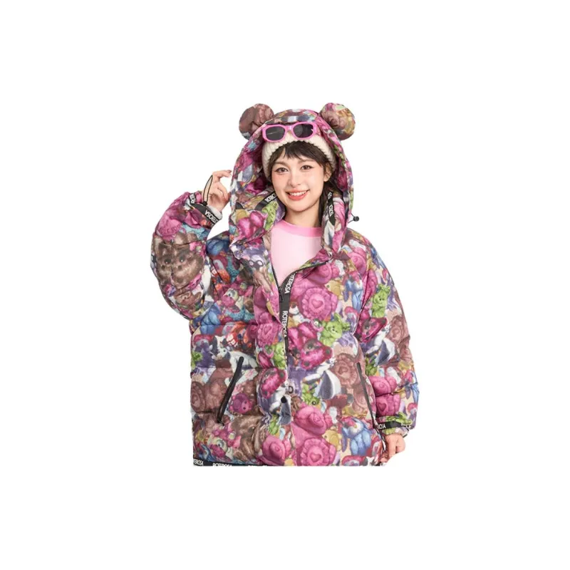 LALABOBO Down Jacket Women's Pink-1