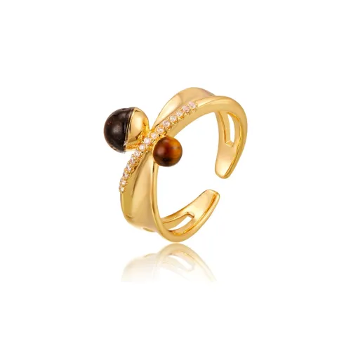 VAN GOGH Copper Rings Women's Gold
