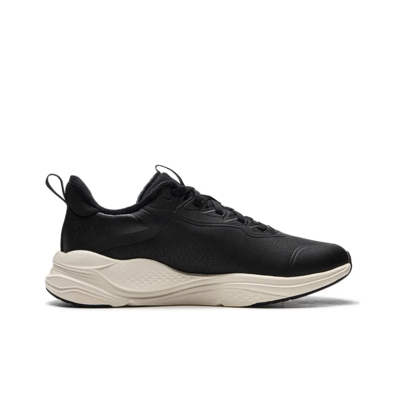 LiNing Cushioning Anti Slip And Wear Resistant Low Top Casual Shoes Women's Black-1