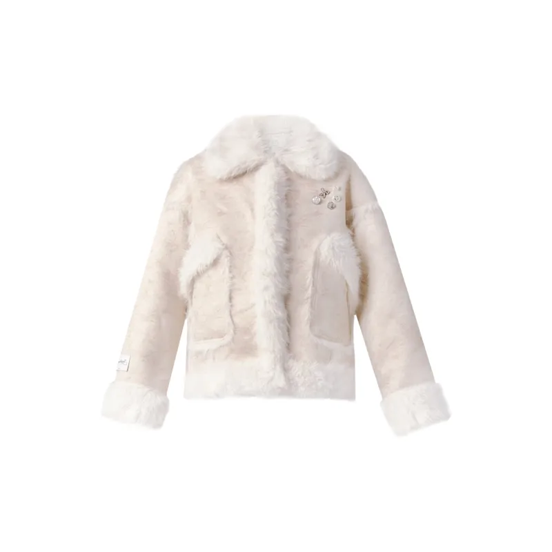 FRAGILE HEART Velvet feel Coat Women's-0