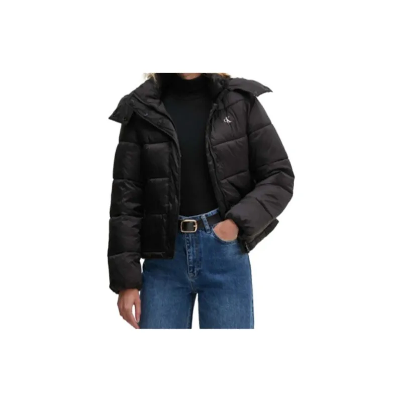 CALVIN KLEIN Jackets Coats Women's Black-2