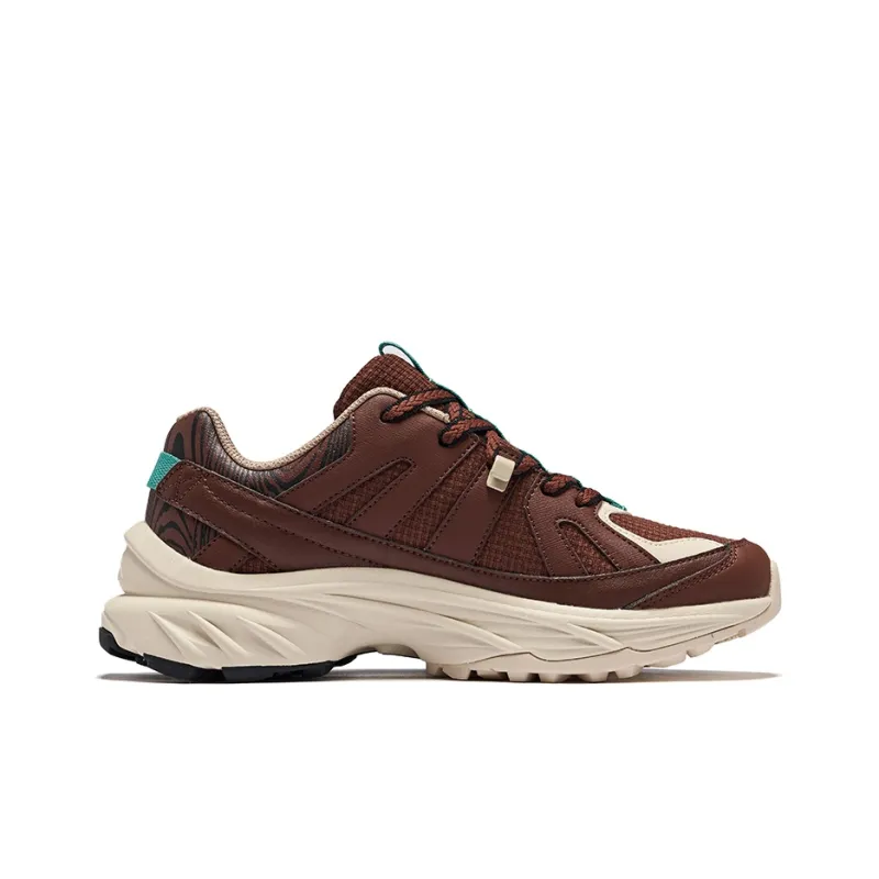 Erke Pursuit Slip Resistant Coverage Low Top Casual Shoes Women's Mocha-1