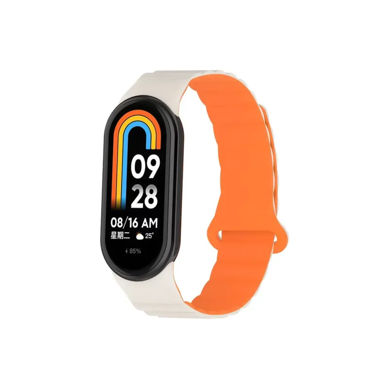 CHRROTA Watch Band Xiaomi Compatibility 38/42/40/44/41/45mm Silicone Material-0