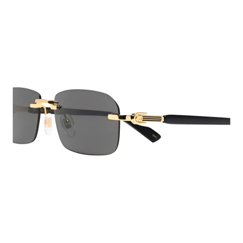 GUCCI Rimless Rectangle frame Sunglasses-2
