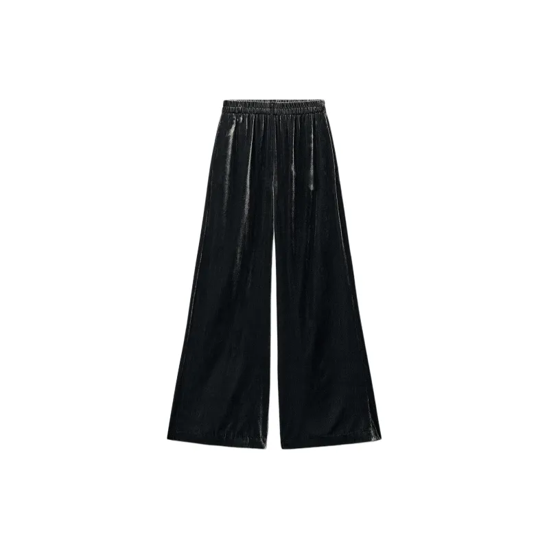 ZARA ZW Series Pajama Pants Women's Gray-0