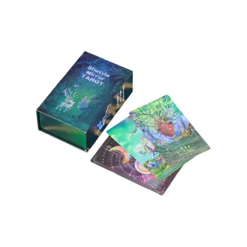 Imono Suo Mirror Tarot Color Printing Tarot Waterproof And Fold Resistant Tarot Cards Board Games