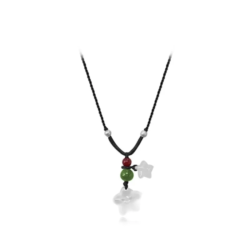 J&KINGLAY Fabric Necklaces Women's-0