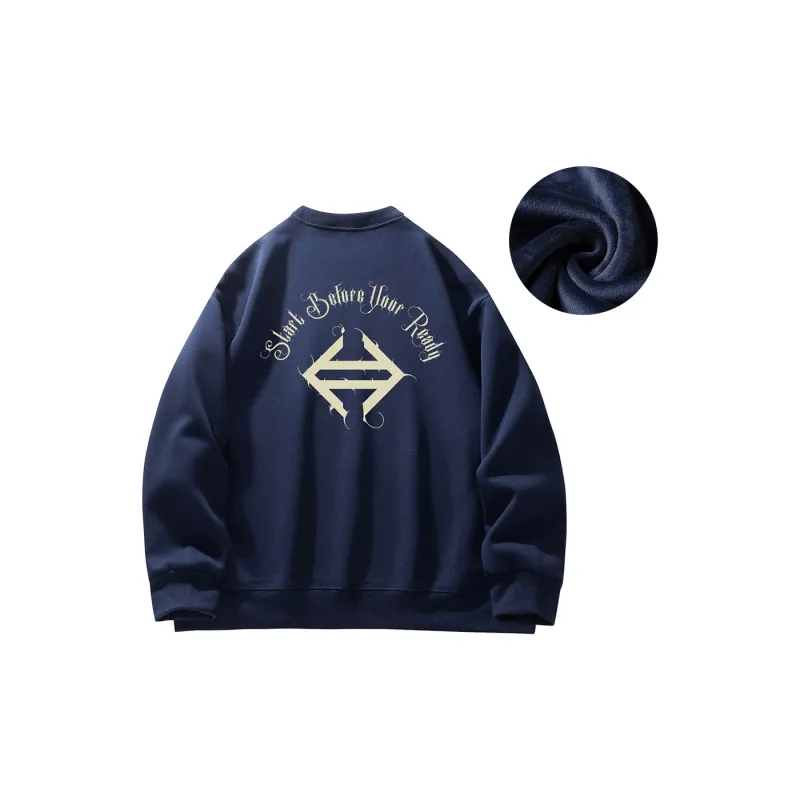 HARSIINCN Sweatshirt Unisex Royal Blue-36