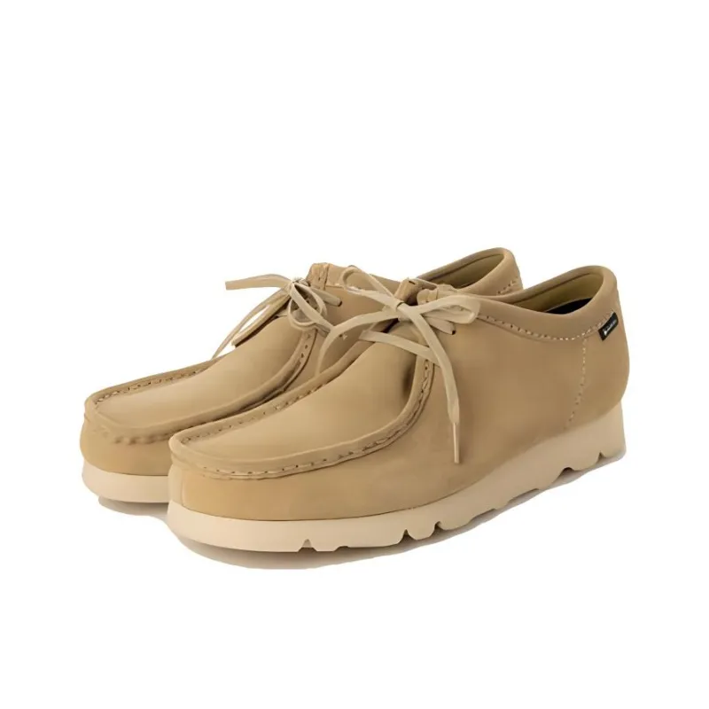Clarks Originals Wallabee Gore Tex Maple Suede-1