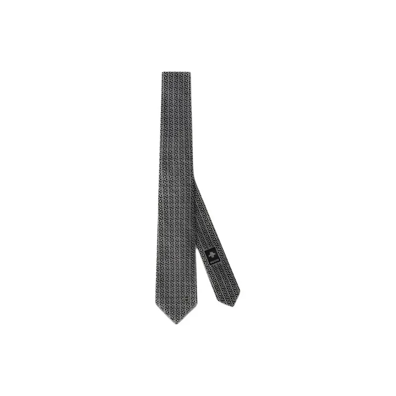 GUCCI Horsebit Pointed Tip Tie-0