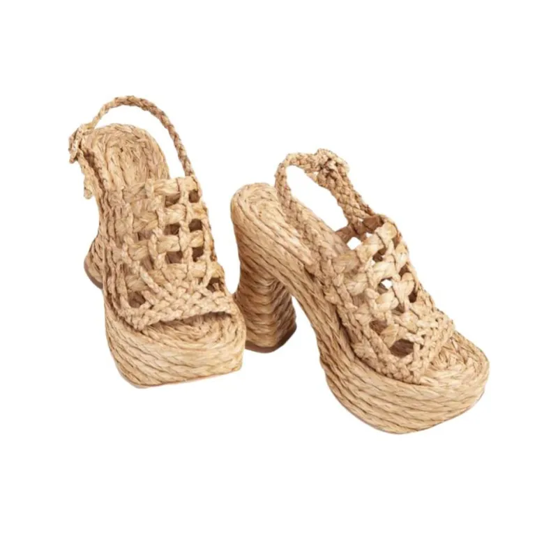 Paloma Barceló Bruna One Strap Sandals 11.5cm Women's Beige-3