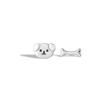 GIRATI S 999 Fine Silver Stud Earrings Unisex