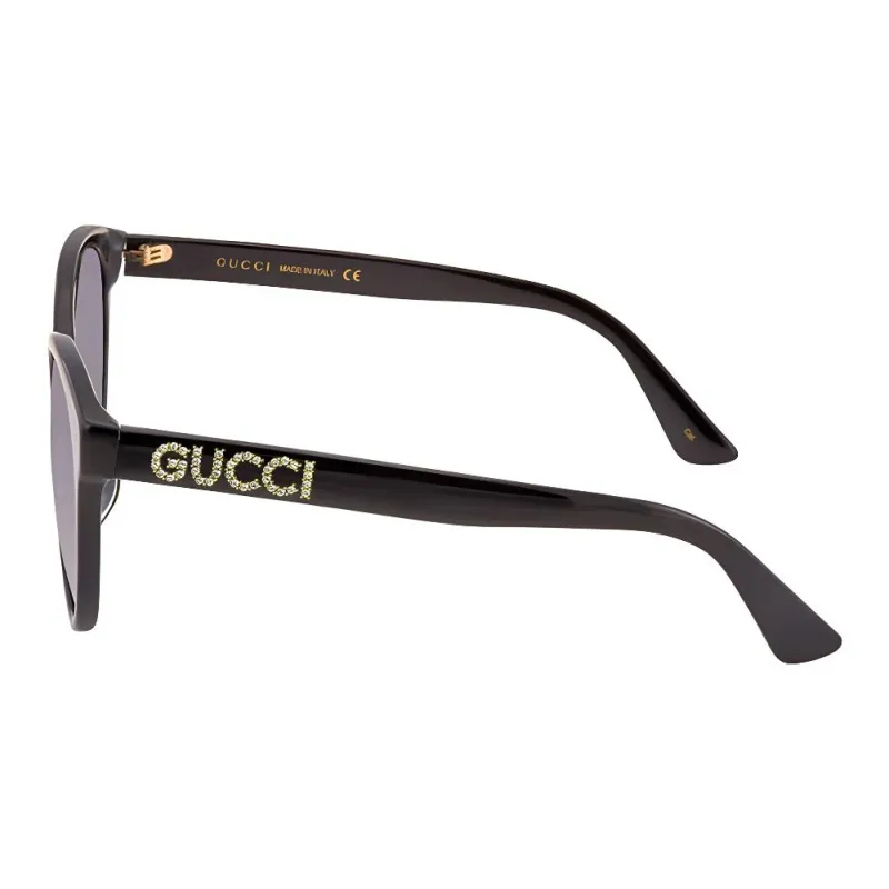 GUCCI Sunglasses Women's Black/Gray-2