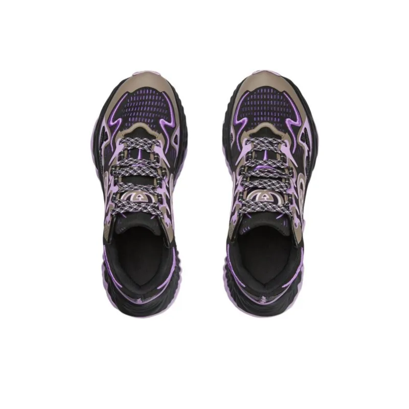 GUCCI Ripple Low Top Casual Shoes Men's Purple-3