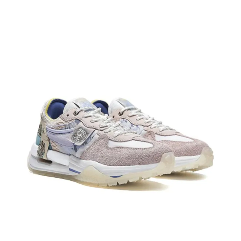 XTEP Sky Ride Collection Casual Shoes Women's Low Top Light Porcelain Pink/Oat/Sail White-2