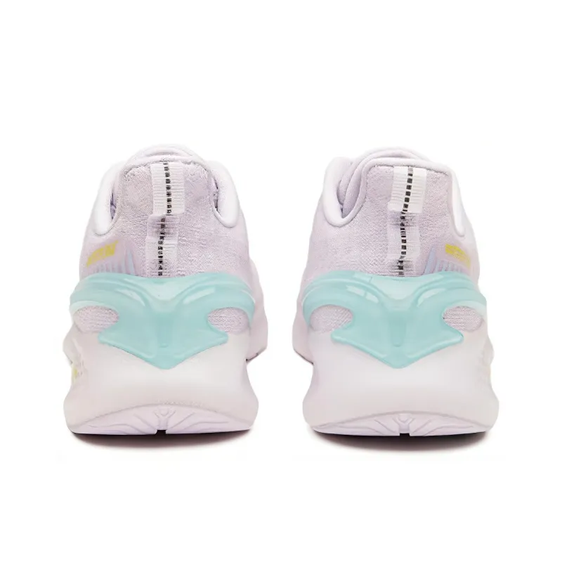 361° Flying Wing Abrasion Resistant, Breathable, Lightweight Low Top Running Shoes Women's Pink Cyan-2