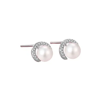 One Thousand Two Freshwater Pearl Stud Earrings Women's