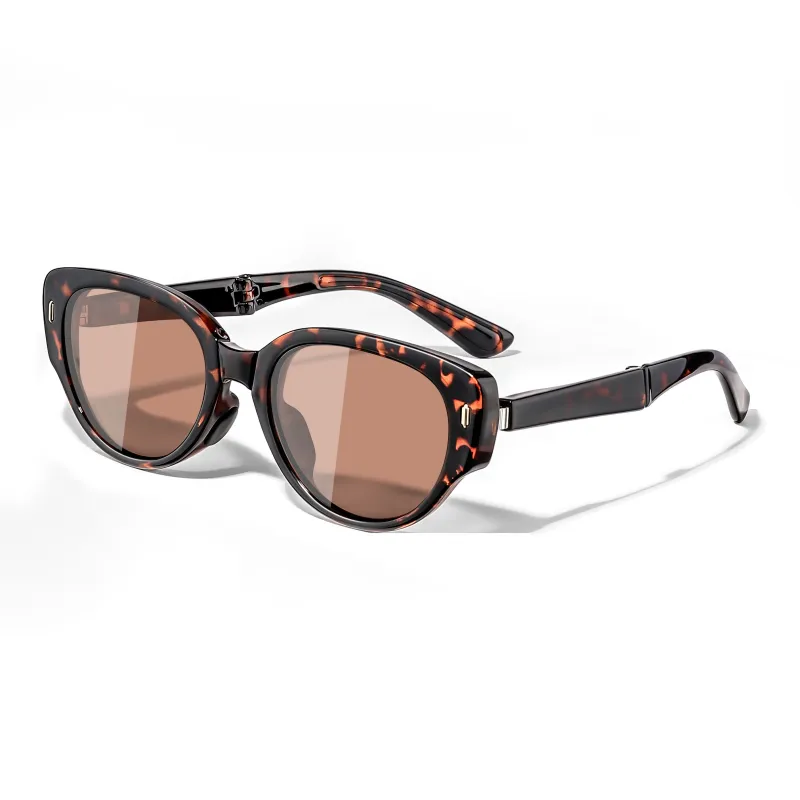 LASHION Irregular Shape Sunglasses Unisex Black-10