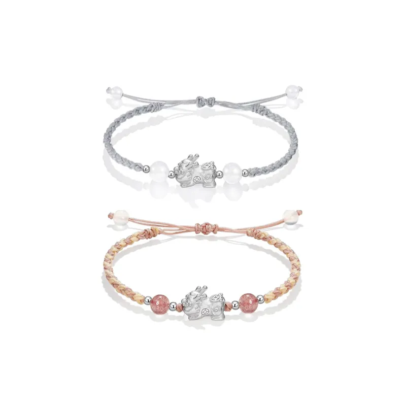 Chongqing Gold Store Alloy Bracelets Unisex 520 Anniversary Of The Birthday-8