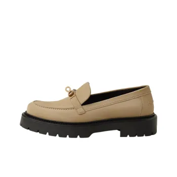 HERMES Icone Loafers 3cm Women's Beige